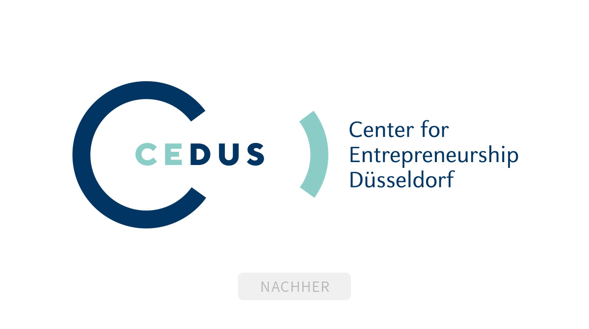 Das neue CEDUS Logo hat eine klare Herleitung und zeitlose Gestaltung
